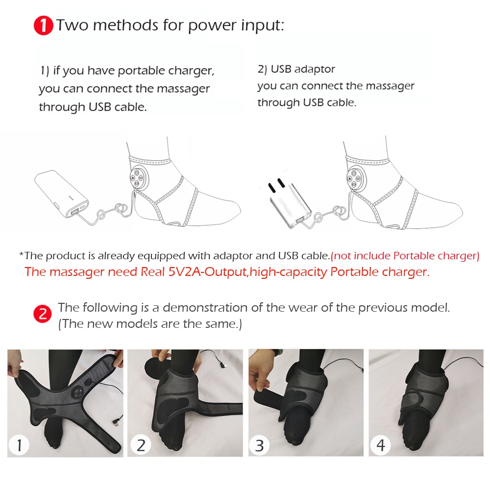 KLCOSY Neuropathy Ankle Massager