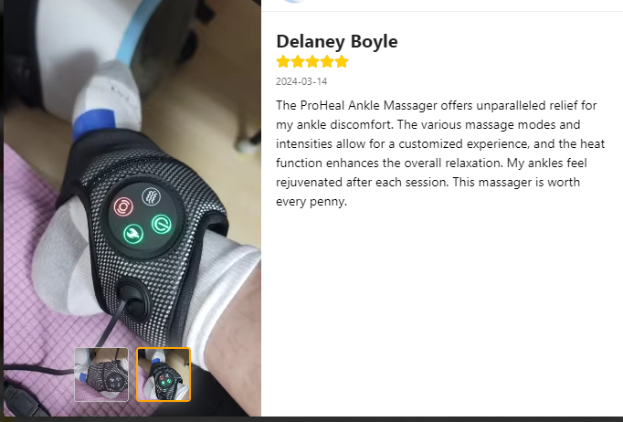 User Reviews of KLCOSY Ankle Massager