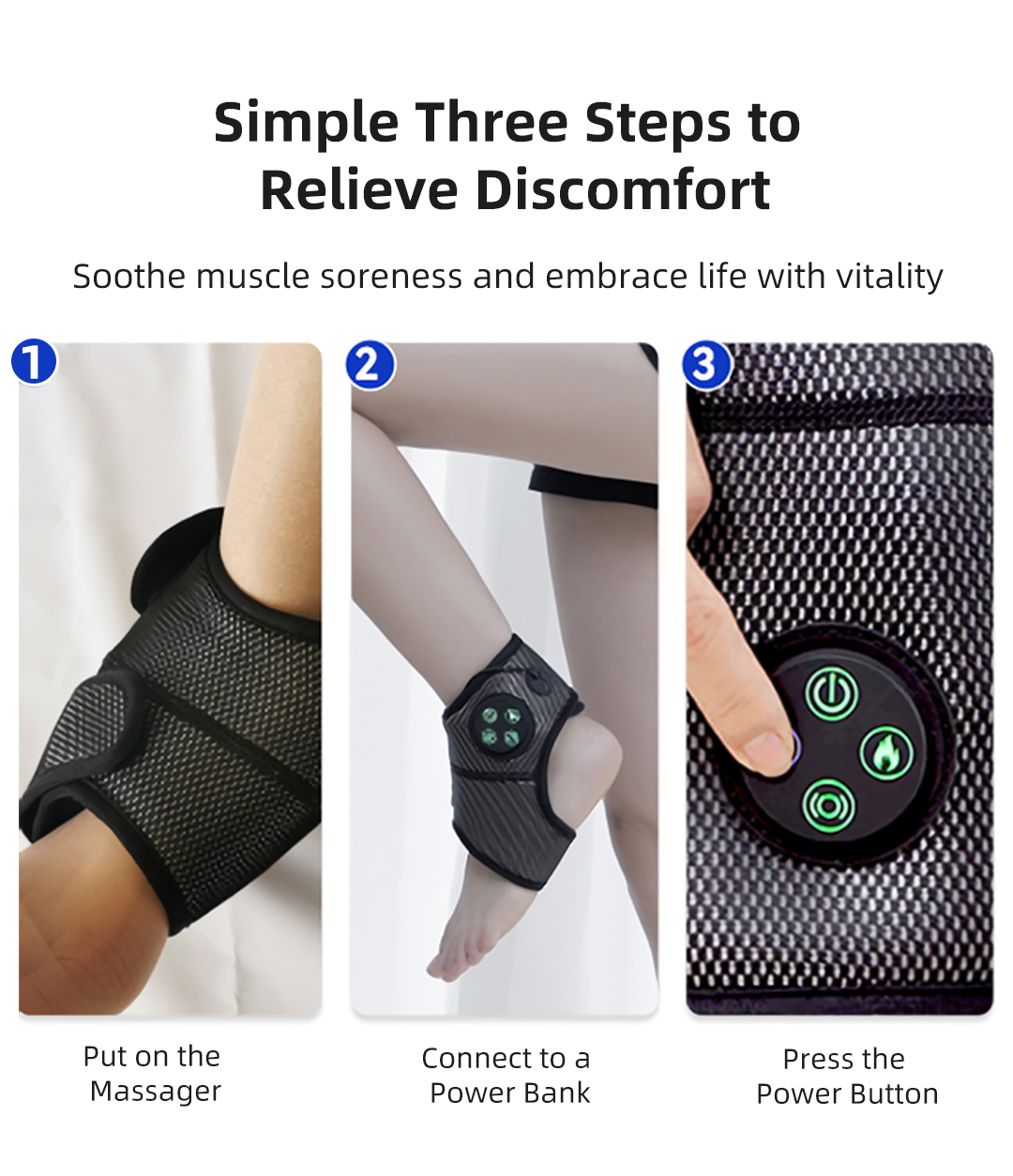  KLCOSY Ankle Massager