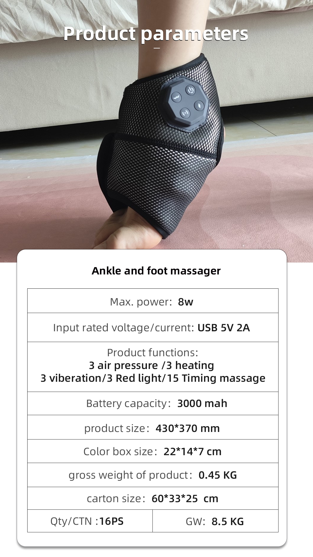 klcosy foot and ankle  massagers