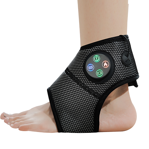 Electric Air Compression Ankle Foot Massager with Heating Vibration Joint Sprain